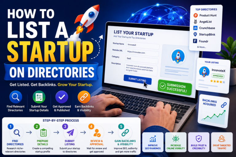 How to List a Startup on Directories