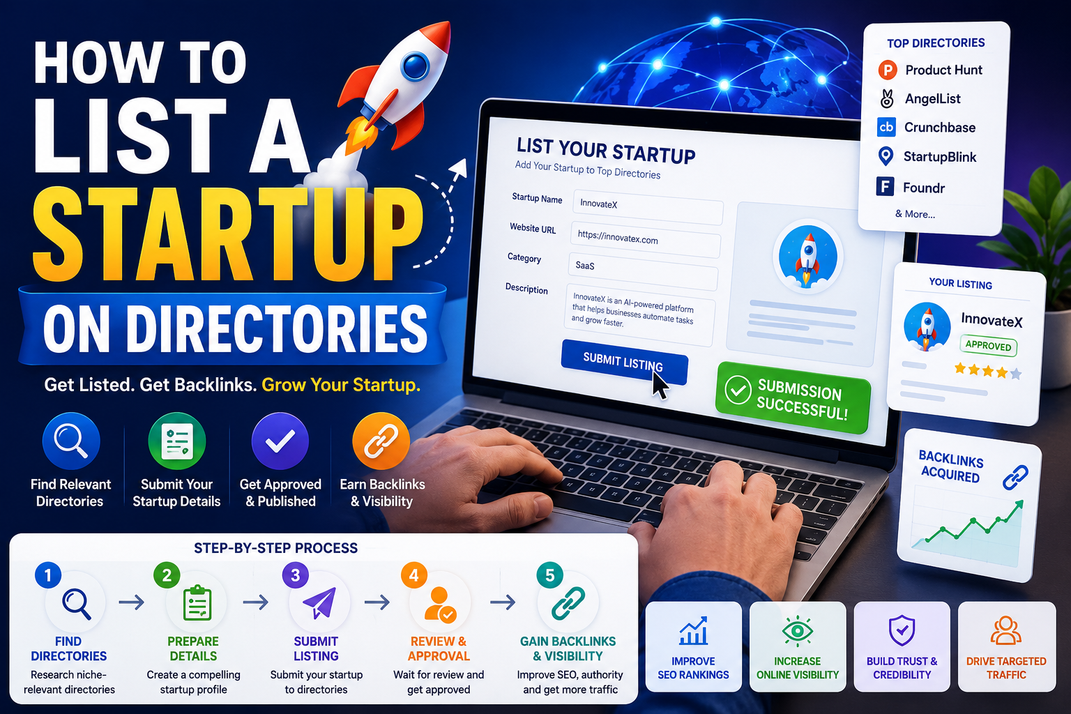How to List a Startup on Directories