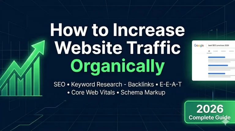 How to Increase Website Traffic Organically: The Complete SEO Guide (2026)