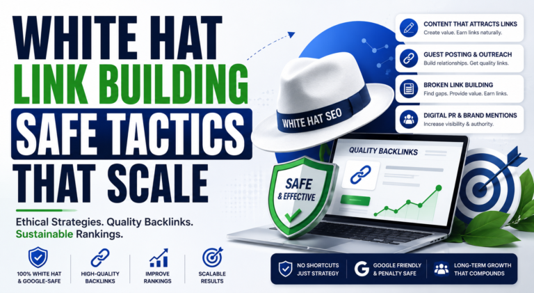 White Hat Link Building Safe Tactics That Scale