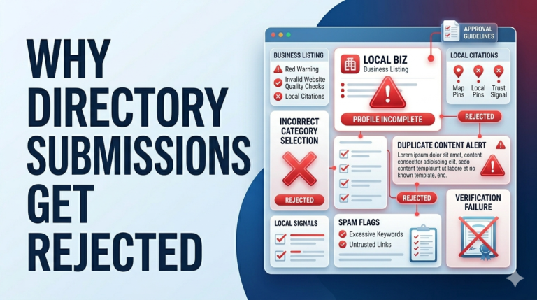 Why Directory Submissions Get Rejected: 2026 Root-Cause Breakdown