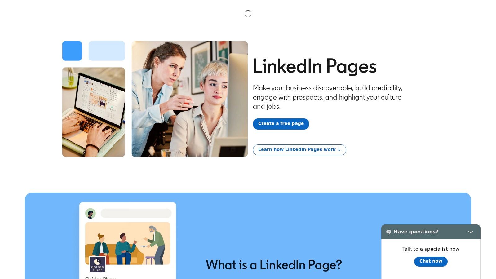 LinkedIn Company Pages