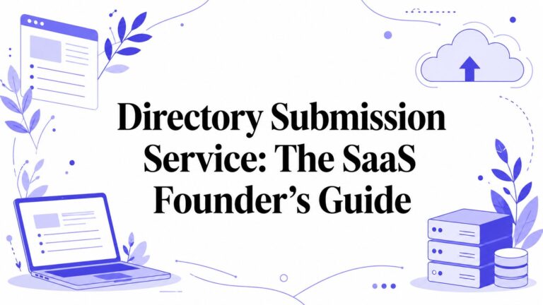 Directory Submission Service: The SaaS Founder’s Guide