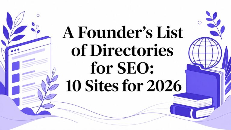 10 Best Directories for SEO in 2026 for SaaS Founders