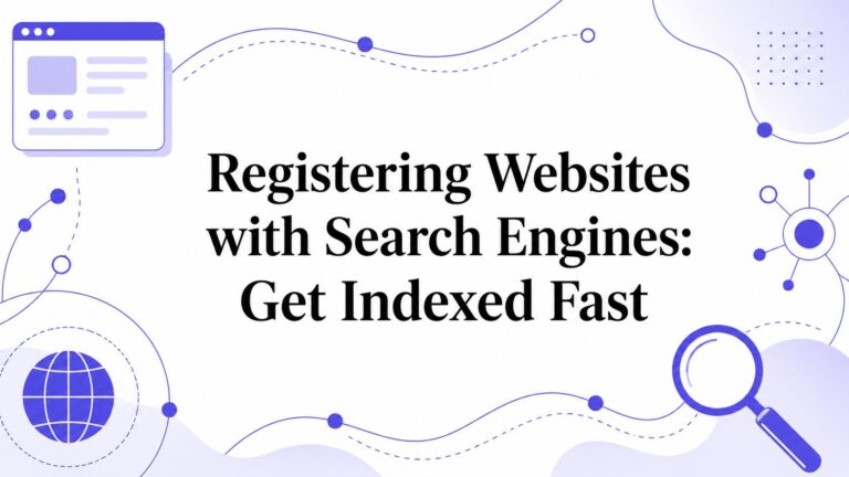 Registering Websites with Search Engines: Get Indexed Fast