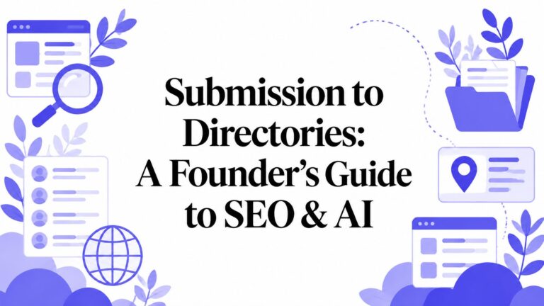 Submission to Directories: A Founder’s Guide to SEO & AI