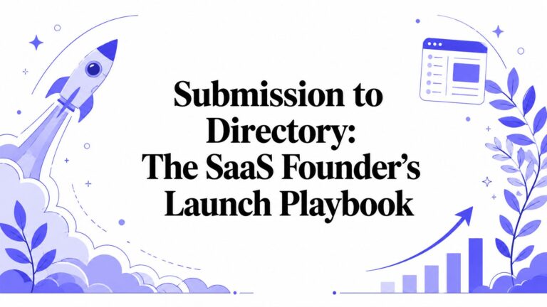 Submission to Directory: The SaaS Founder’s Launch Playbook