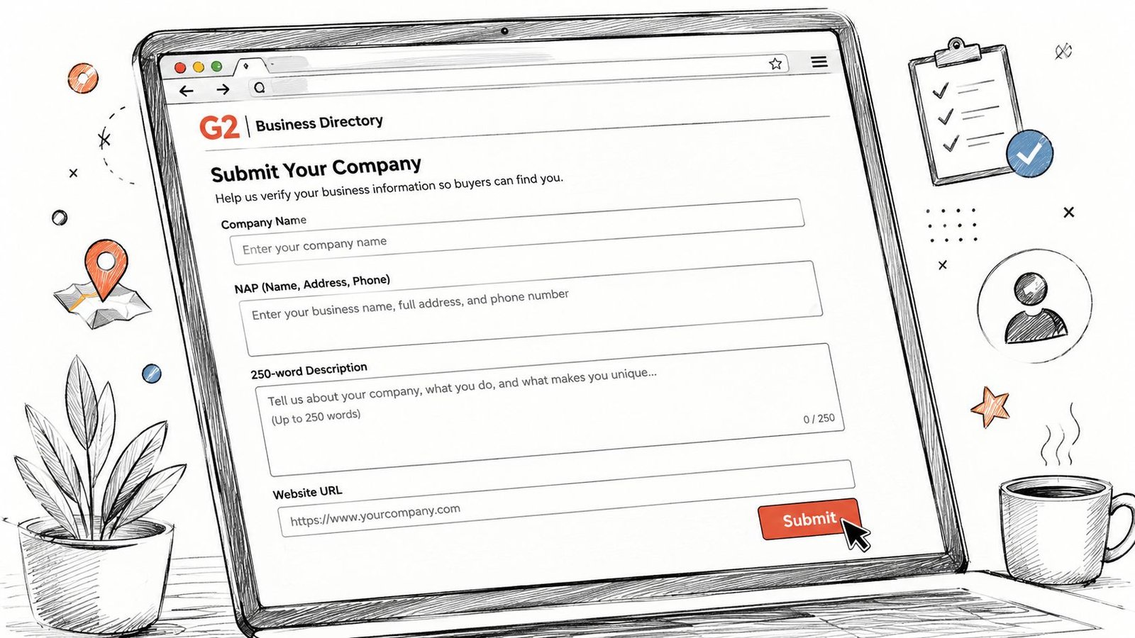 Screenshot from https://example.com/g2-submission-form.png