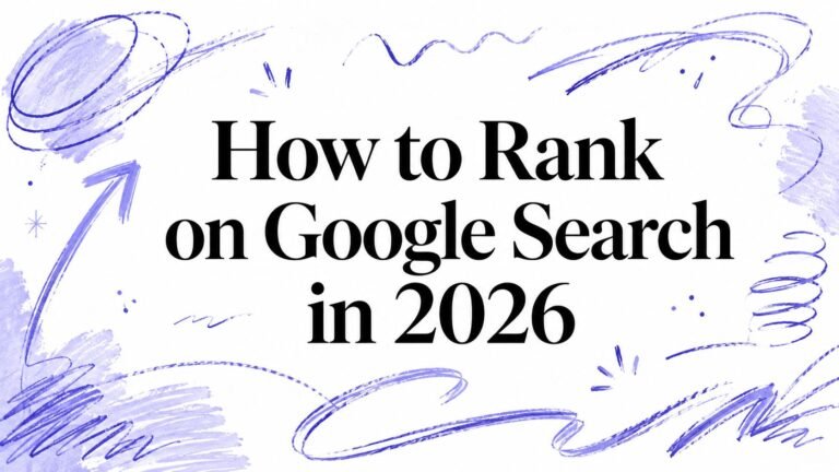 How to Rank on Google Search in 2026