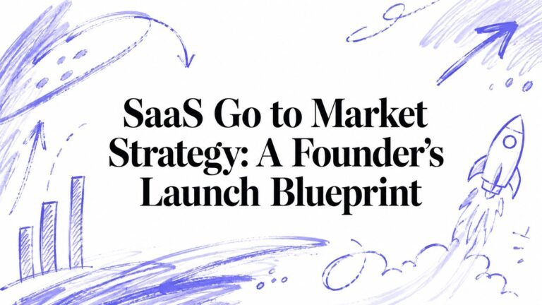 SaaS Go to Market Strategy: A Founder’s Launch Blueprint