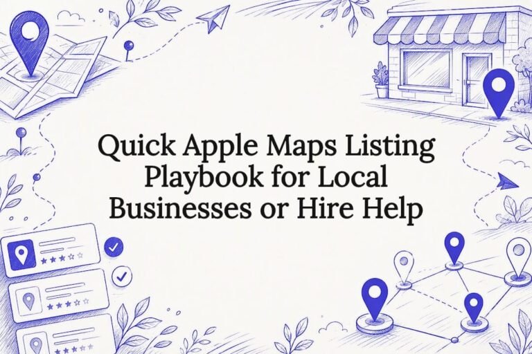 Apple Maps listing playbook title card
