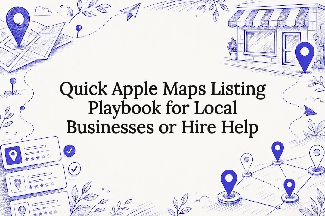 Apple Maps listing playbook title card