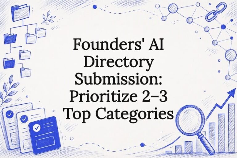 Decorative AI directory submission title card