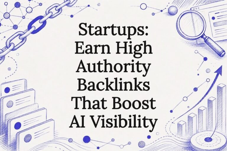 Decorative backlink authority title card