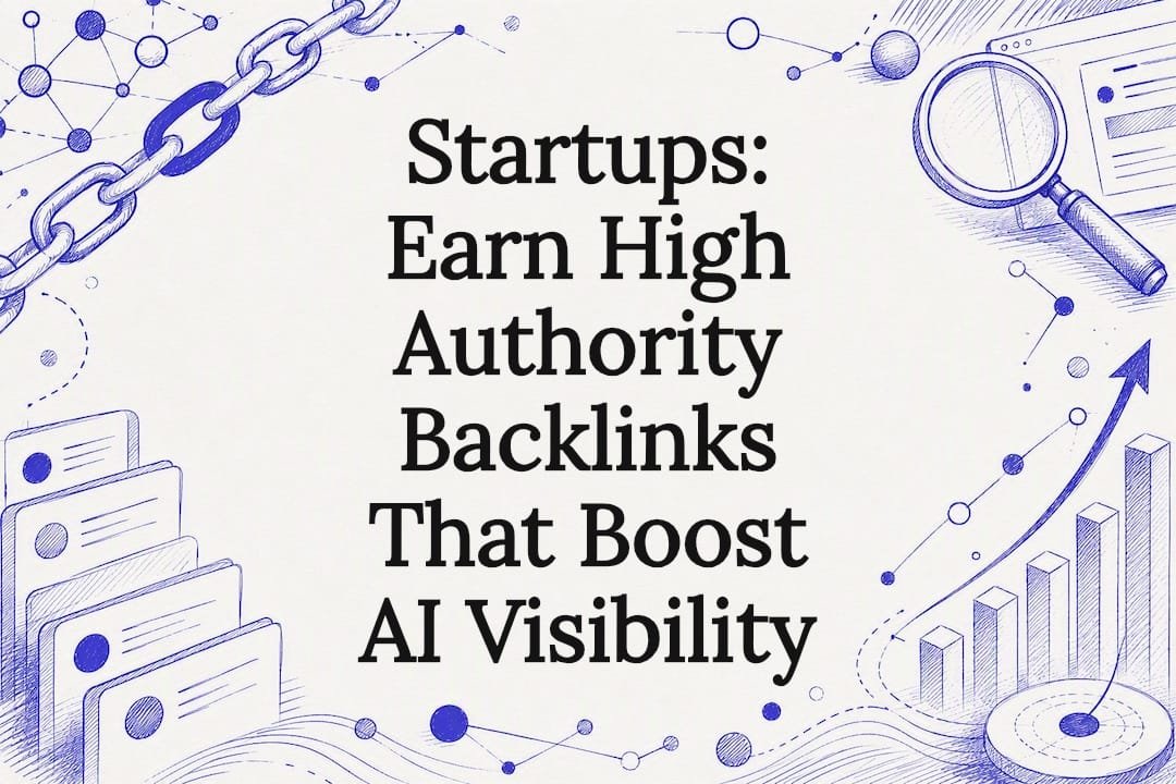 Decorative backlink authority title card