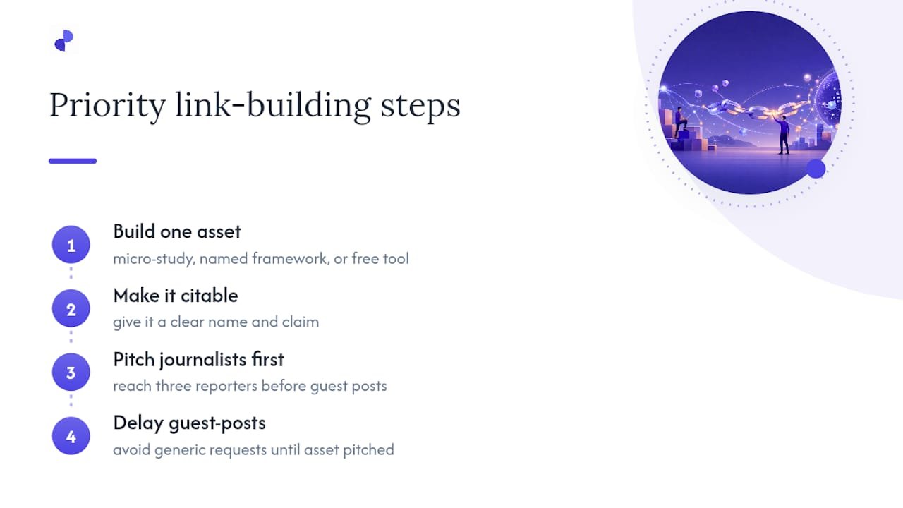 What I'd Prioritize If I Were Rebuilding a Link Profile Today — overview diagram