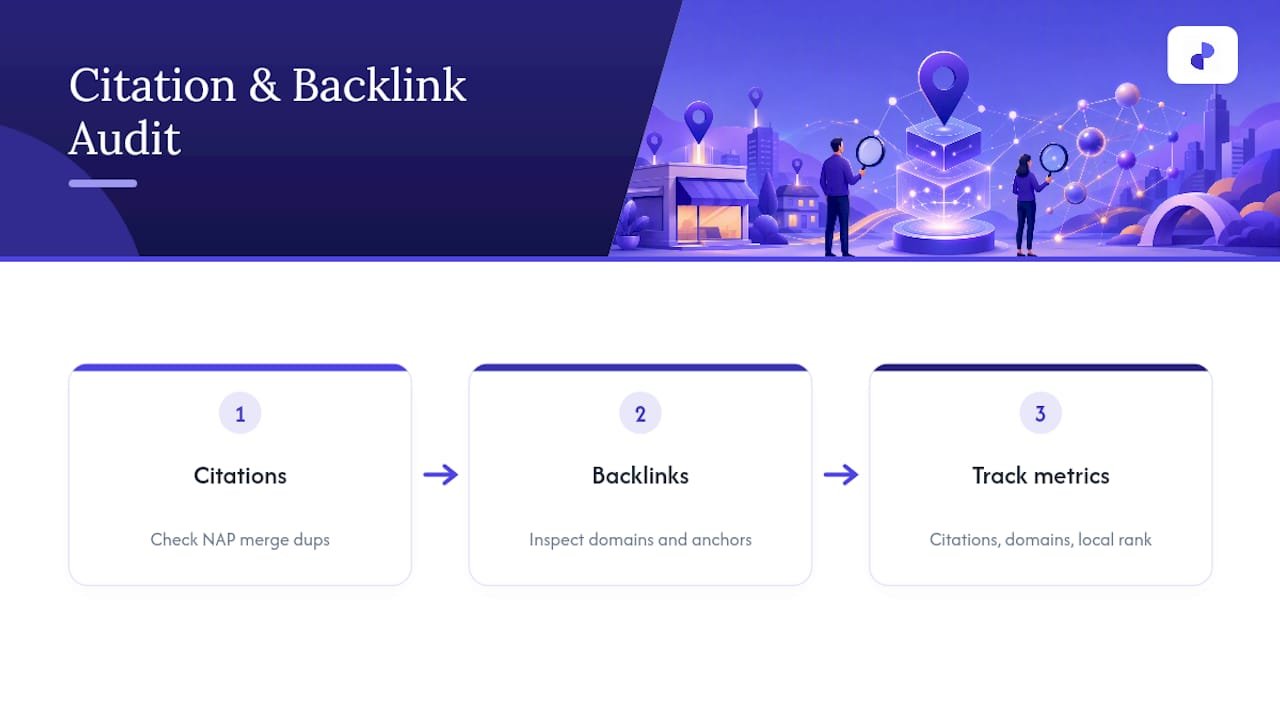 Citation and backlink audit workflow