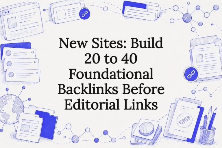 Foundational backlink strategy title card
