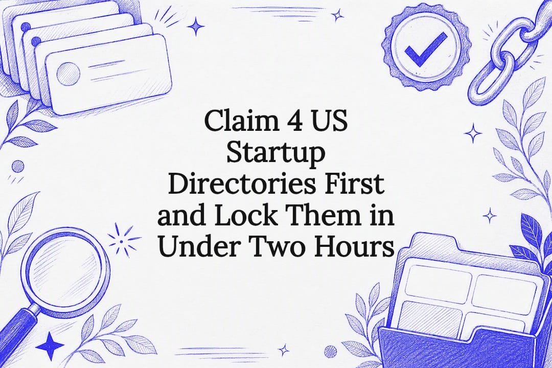 Decorative startup directory title card