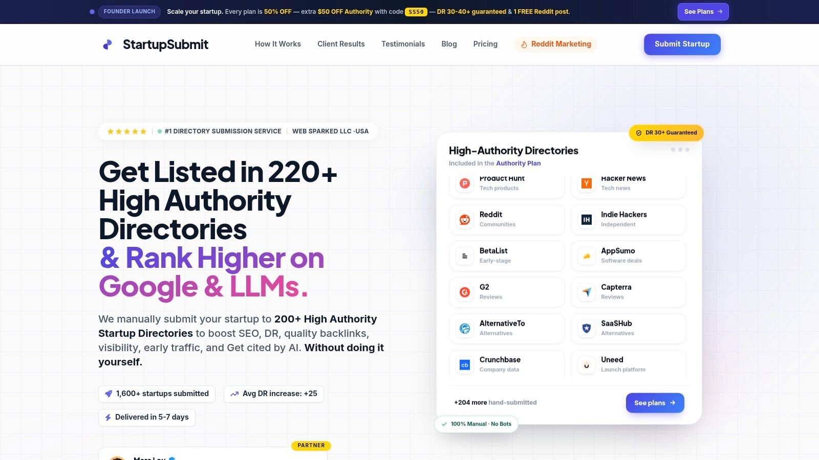 StartupSubmit