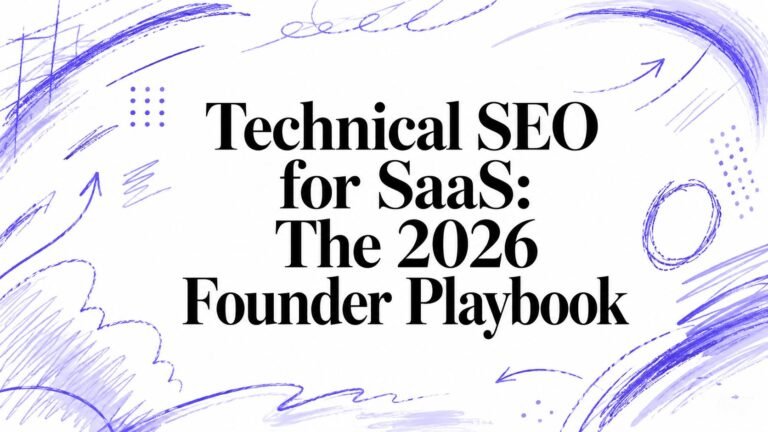 Technical SEO for SaaS: The 2026 Founder Playbook