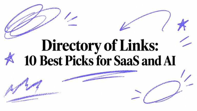 Directory of Links: 10 Best Picks for SaaS and AI