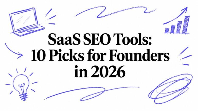 SaaS SEO Tools: 10 Picks for Founders in 2026
