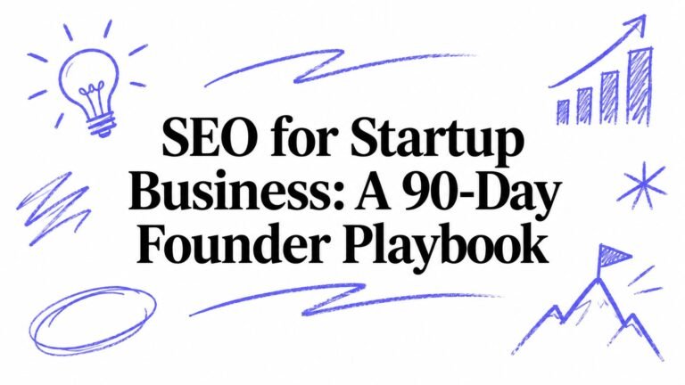 SEO for Startup Business: A 90-Day Founder Playbook